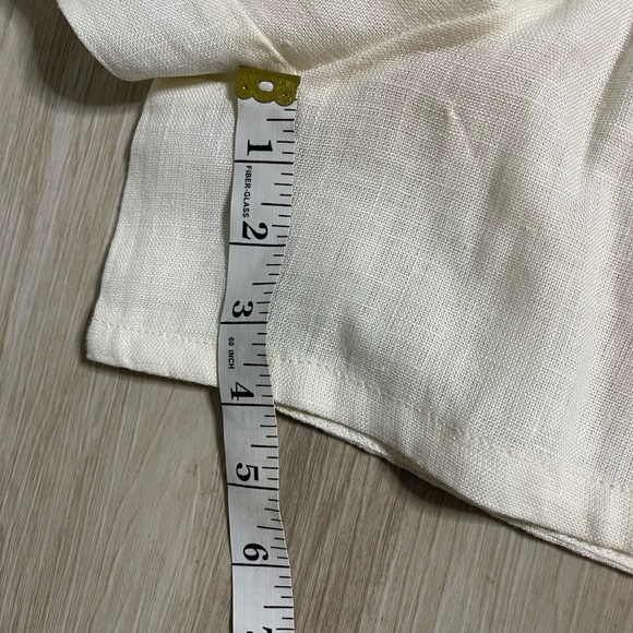 Madewell Embroidered Linen Pasadena Pull-On Shorts in Tropicale Floral L - Picture 8 of 9